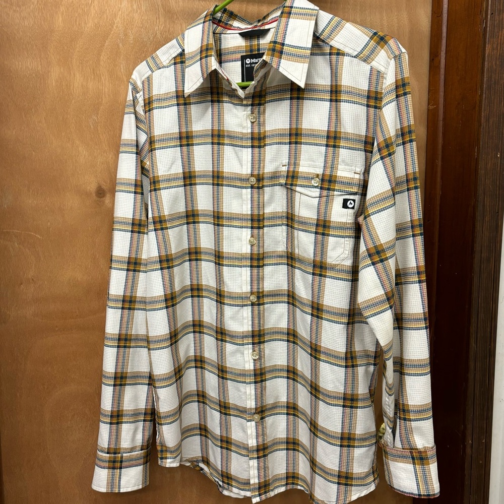 Lightweight Marmot button down, size small
